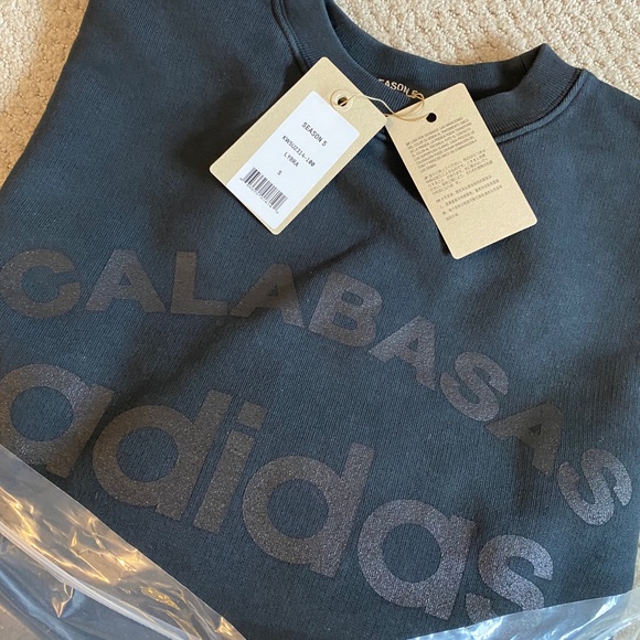 SOLD ON EBAY NWT YEEZY SWEATSHIRT S SMALL season 5 - Picture 10 of 10